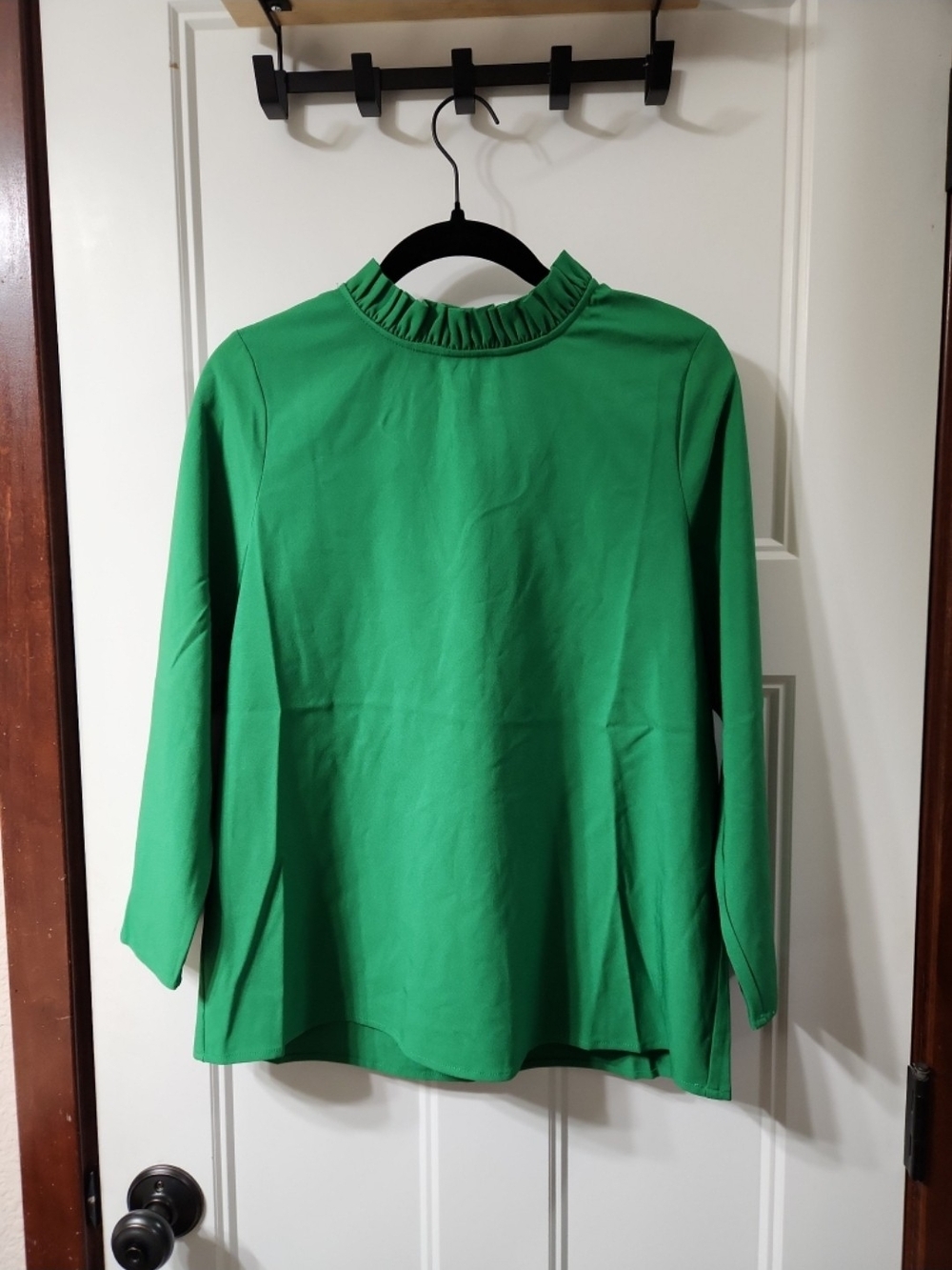 NWT Sugarlips Mock Neck Tie Blouse